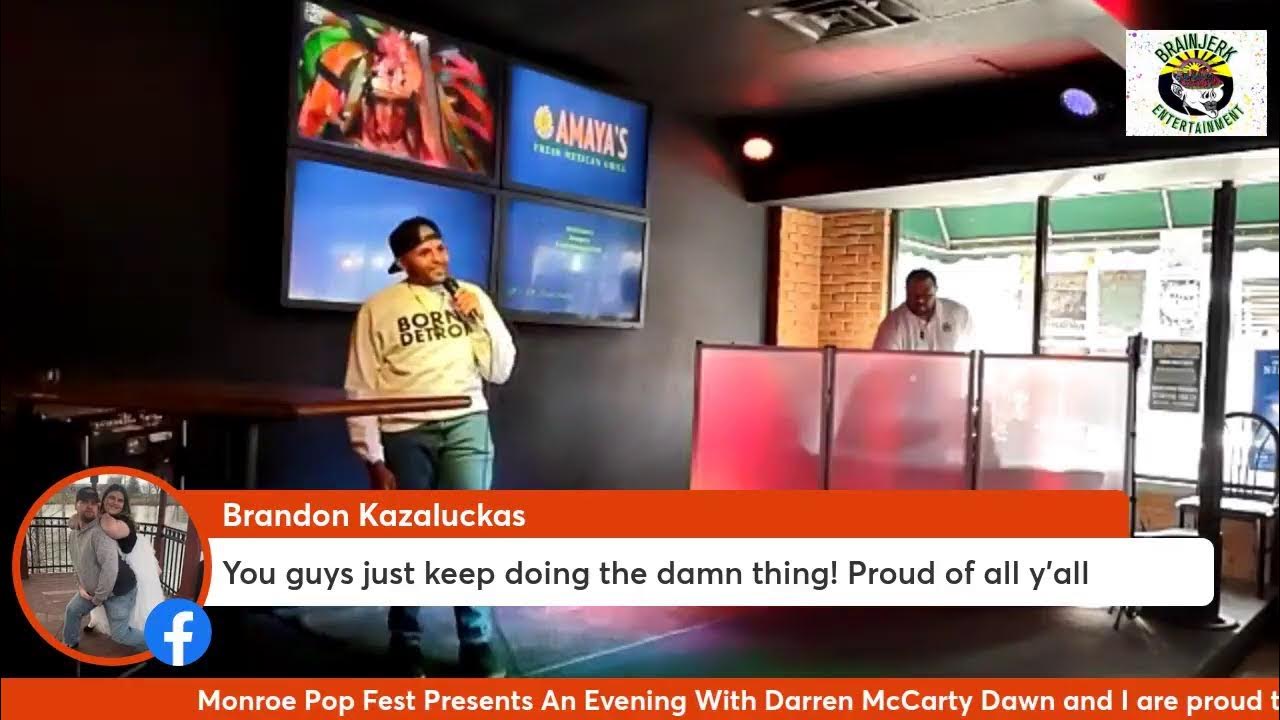 Monroe Pop Fest Presents An Evening With Darren McCarty YouTube