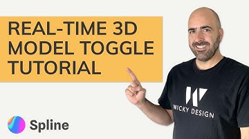 Toggle 3D Models On Website (Spline Tutorial)