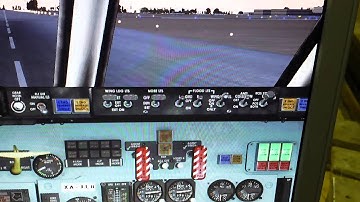 Czech DC-9 project: Glare shield, alert devices