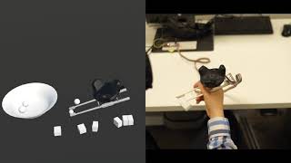 VR Grabbers: Ungrounded Haptic Retargeting for Precision Grabbing Tools Profile