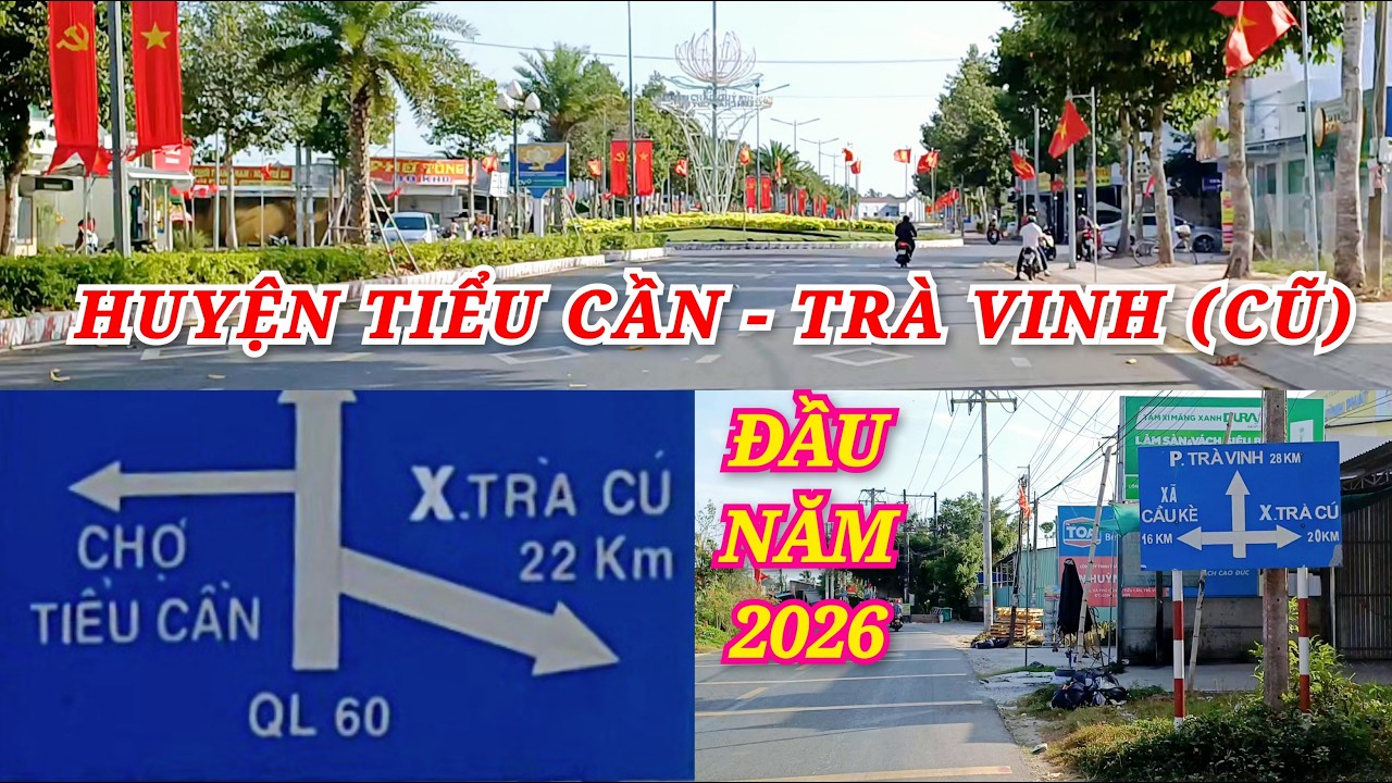 Diện Mạo Mới Tuyến Đường Từ Phà Cầu Quan Đến Huyện Tiểu Cần/Trà Vinh Cũ Đầu 2026