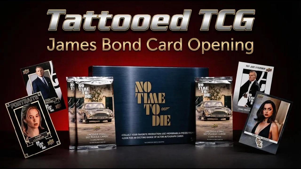 James Bond "No Time To Die" Hobby Box Card Opening