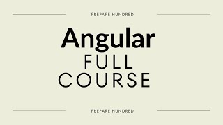 Angular - 3 - Files and Folder Structure in Hindi