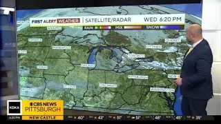 First Alert Weather: Rain turns to snow on Sunday - CBS Pittsburgh