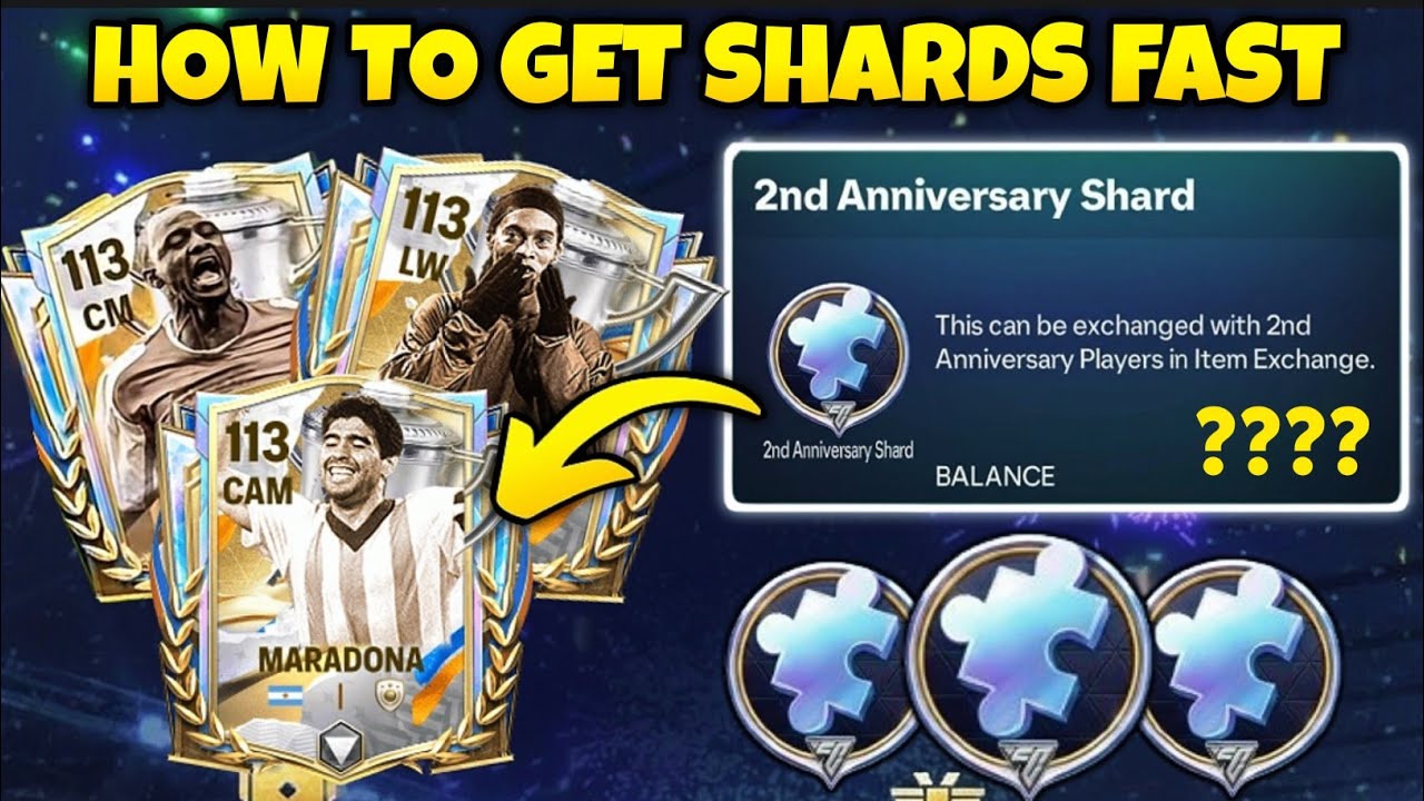 КАК БЫСТРО ПОЛУЧИТЬ БЕСПЛАТНЫЕ ОСКОЛКИ СОБЫТИЯ ВТОРОЙ ГОДОВЩИНЫ С 3-Й И 4-Й НЕДЕЛИ МАРАДОНЫ В EA ...