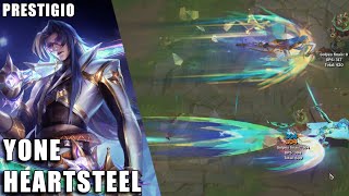 ESSA SKIN SUPERA A EMISSÁRIO DA LUZ? NOVA SKIN YONE HEARTSTEEL!