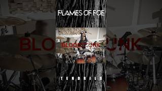 BLOODSTUNK by FLAMES OF FOE #domsantoro #drummer #mathrock #flamesofoe #studiosessions
