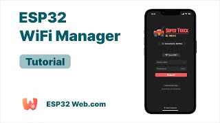 ESP32 WiFi Manager - Custom Design Tutorial screenshot 3