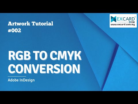 RGB to CMYK Conversion in InDesign