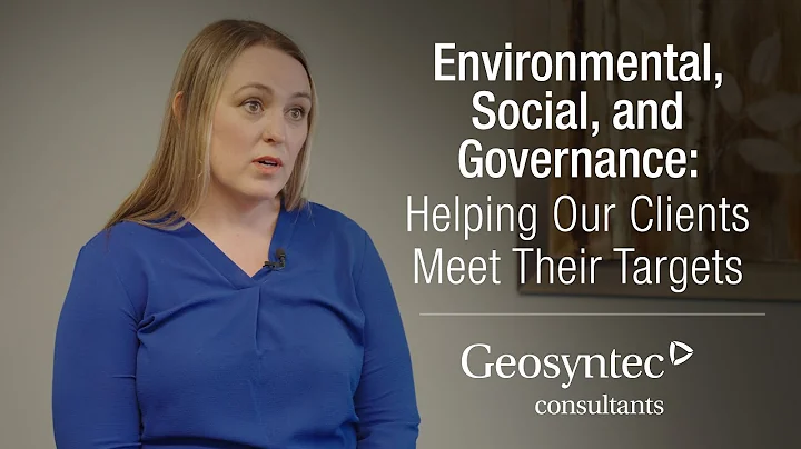 Environmental, Social, and Governance: Helping our...