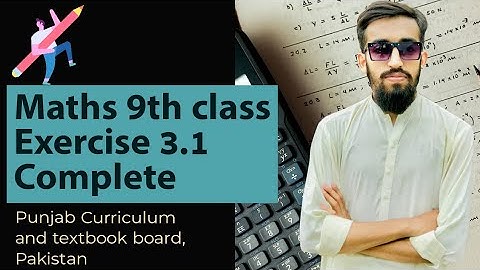 Exercise 3.1: Class 9 Math - Scientific Notation (Punjab Curriculum & Textbook Board) Chapter 3