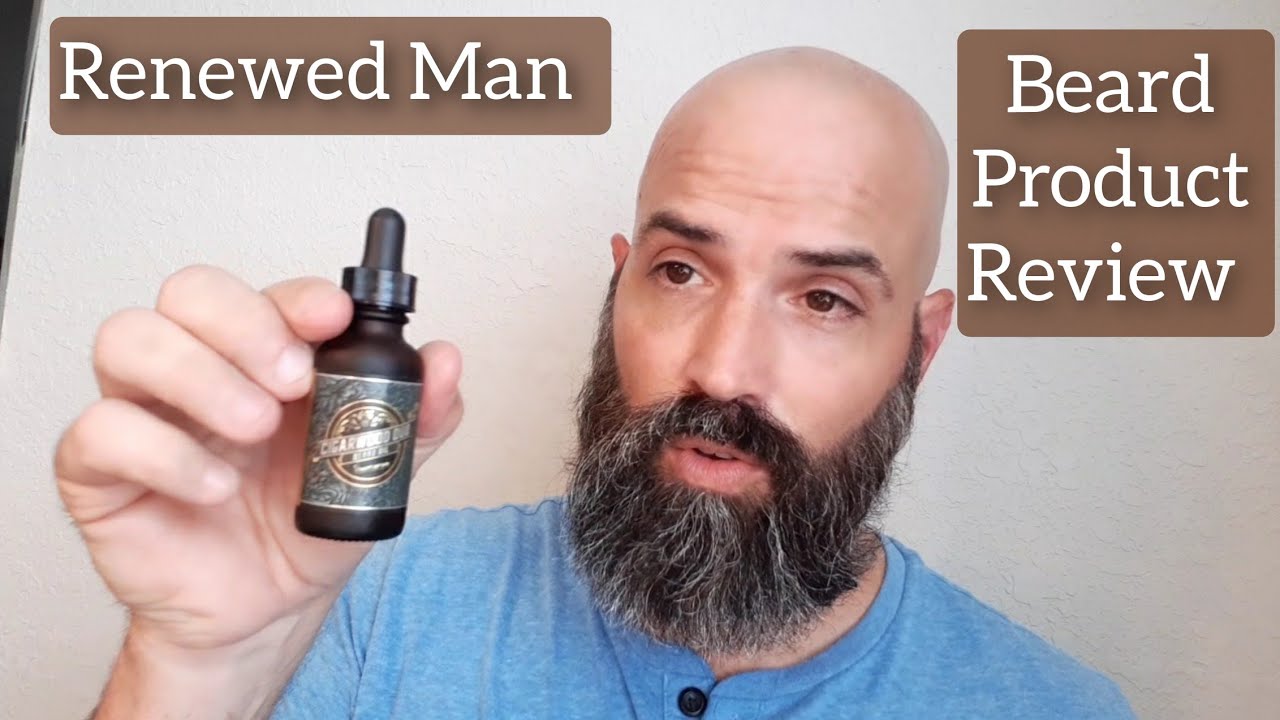 Renewed Man Beard Product Review YouTube