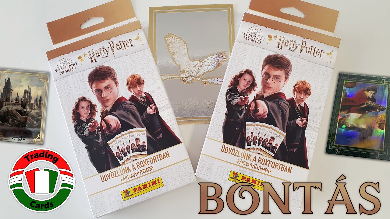 Panini Harry Potter Trading Cards 2021 XXL Bliszter | Bontás - YouTube