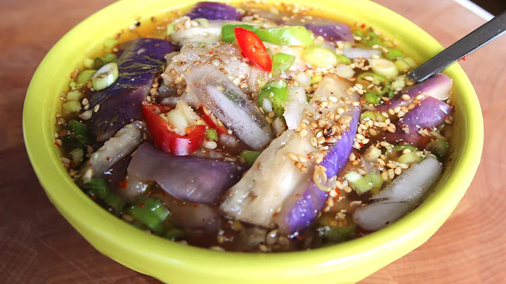 Cold eggplant soup (Gajinaengguk: 가지냉국) - DayDayNews