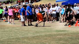 Greek Olympics 2012 Dizzy Bat Race (part1)