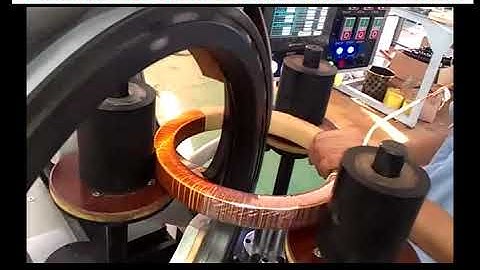 current transformer toroidal winding machine and taping machine