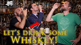 Ultimate Whiskey Tasting - Let's Drink Some Whiskey!! | Kirby Allison Visits The Whiskey Vault
