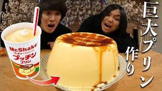 マクドナルドの“プッチン”できないプッチンプリンシェイクを巨大プリンにしてみたwwww【新商品】