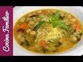 Receta para hacer sopa minestrone. Recetas tradicionales | Recetas de Javier Romero