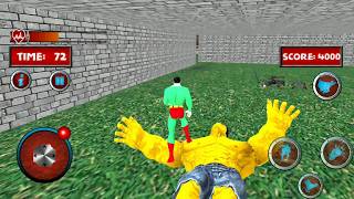 Superhero Green Man Battle Simulator - Superman save Green Hero from Monster Villains | GamePlay