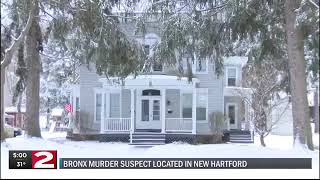 Bronx murder suspect found, arrested at New Hartford home