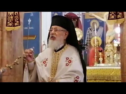 قدس الارشمندريت شيخنا قسطنطين قرمش وجه لابناء رعيته كلمات من القلب تصوير خادمة الرب اسماء الخوري