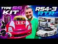 HPI RS4-3 Type SS Kit Vs Regular RS4-3 RTR "SS" means Super Sickening!
