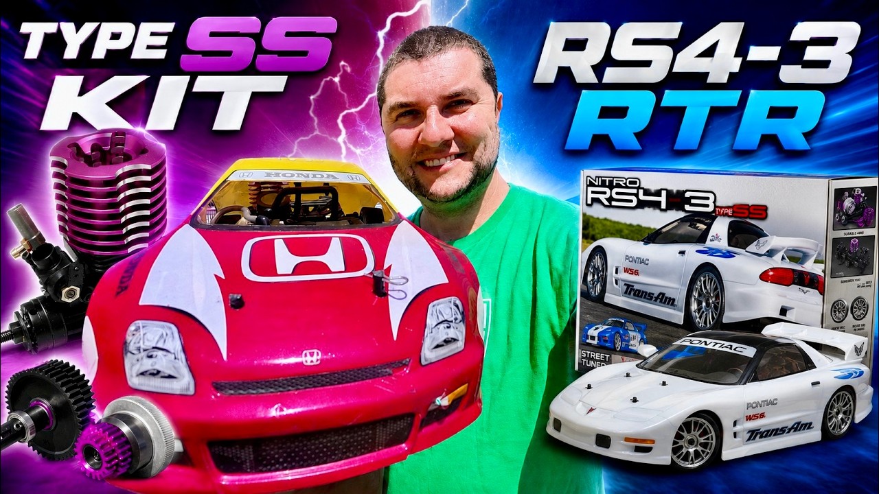 ラジコン・ドローン ニトロ RS4 3 TYPE SS HPI エンジン ラジコン
