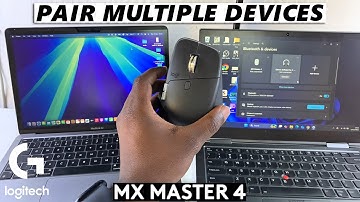 How To Connect Logitech MX Master 4 To Multiple Devices