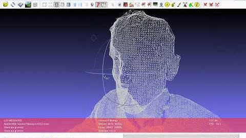 Face reconstruction with TOF camera