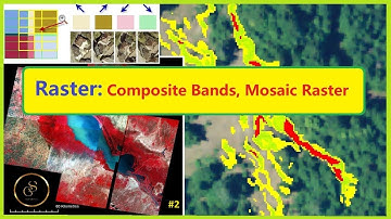 Raster Data in ArcMap: Composite Bands & Mosaic to New Raster | Data Management Tools | 2