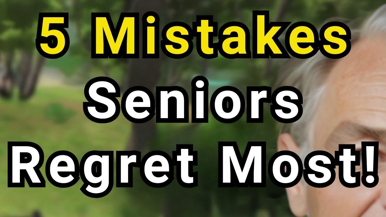 5 Life Mistakes Seniors Often Make (And How to Avoid Them)
