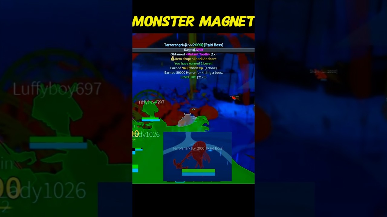 HOW TO GET SHARK 🦈 ANCHOR ⚓| HOW TO CRAFT MONSTER MAGNET 🧲|