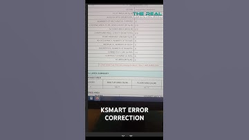 KSMART 2025 Common Error Correction Tutorial| The Real Civil Engineering Team| #errorcorrection