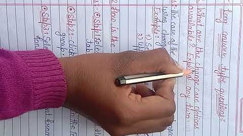 #techcom #msword || class -3rd || Chapter -6 || Formatting a document