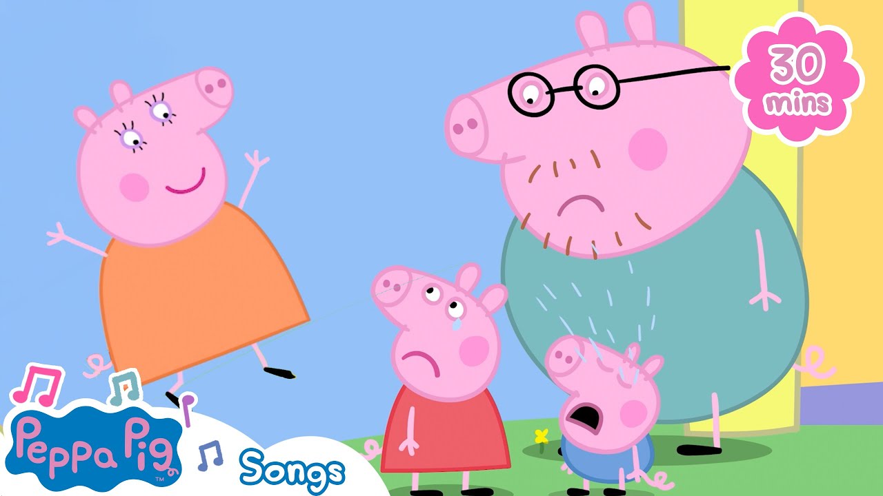 🎶 When Mummy Goes Away + More Nursery Rhymes for Kids | Kids Songs | Peppa Pig Music Official 🐷