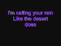 Exilia - Your rain lyrics