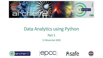 Data Analytics using Python: Part 1