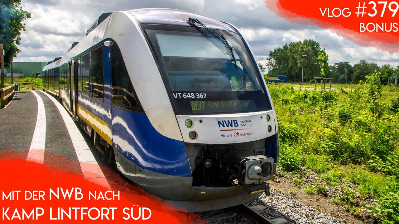 Mit der NWB nach KAMP-LINTFORT zur LaGa | TripReport | Vlog 379 Bonus