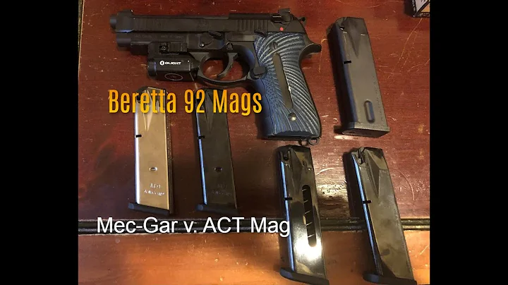 Beretta 92 Mag Options: Avoid ACT Mags; Five Stars for Mec-Gar