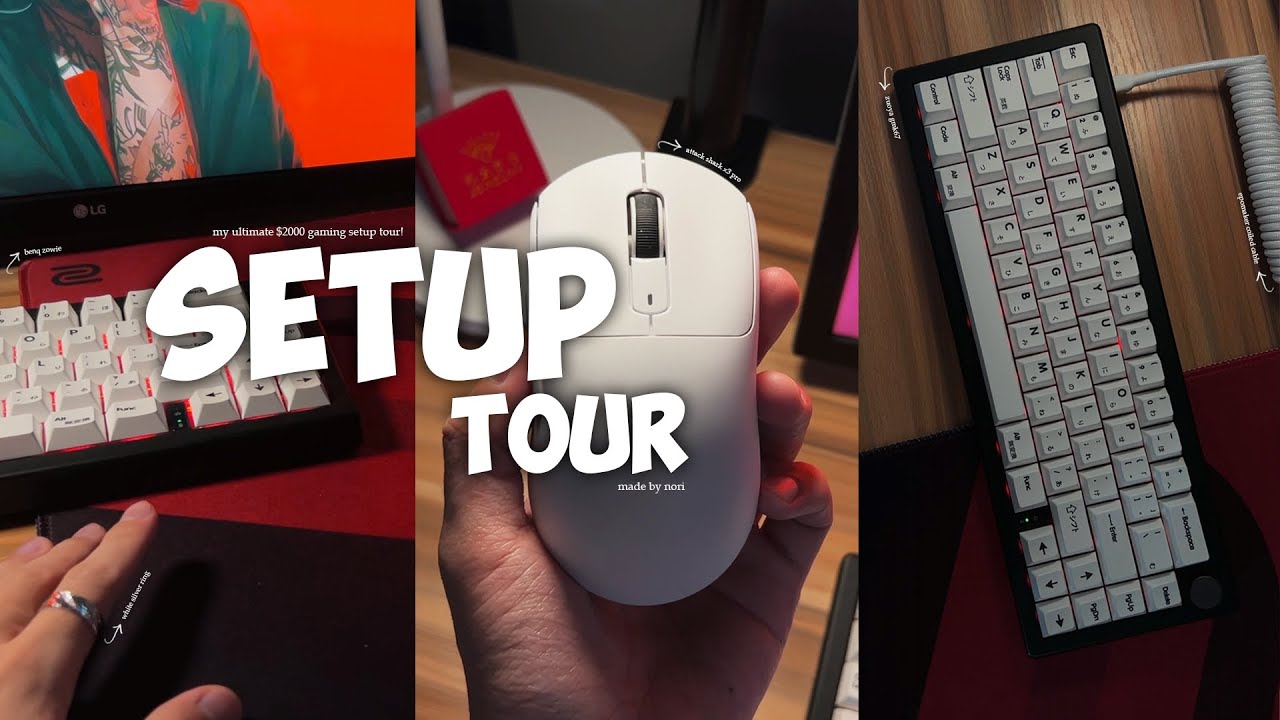 My ULTIMATE $2000 Gaming Setup Tour!
