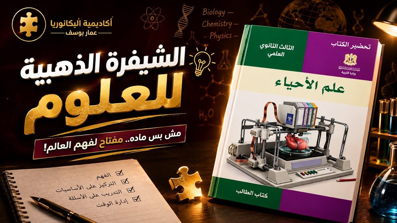 نصائح للتميز بمادة العلوم ✨ 2027 بكالوريا