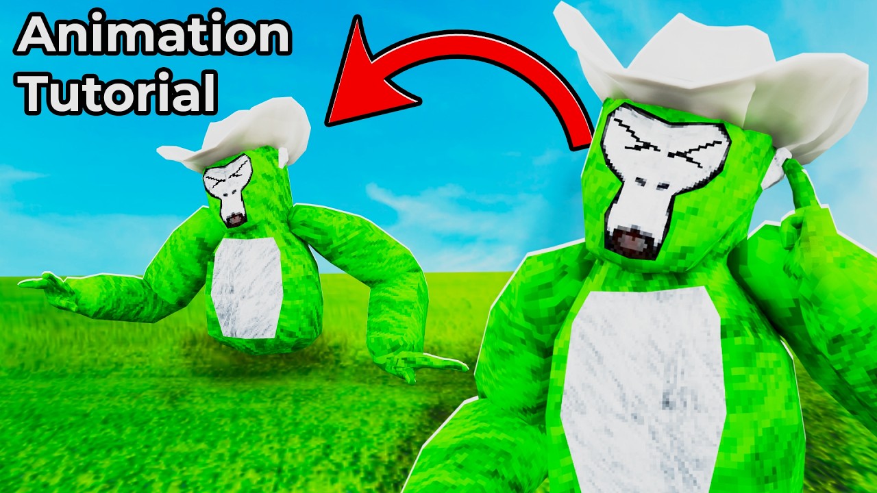 How To Animate Gorilla Tag Video