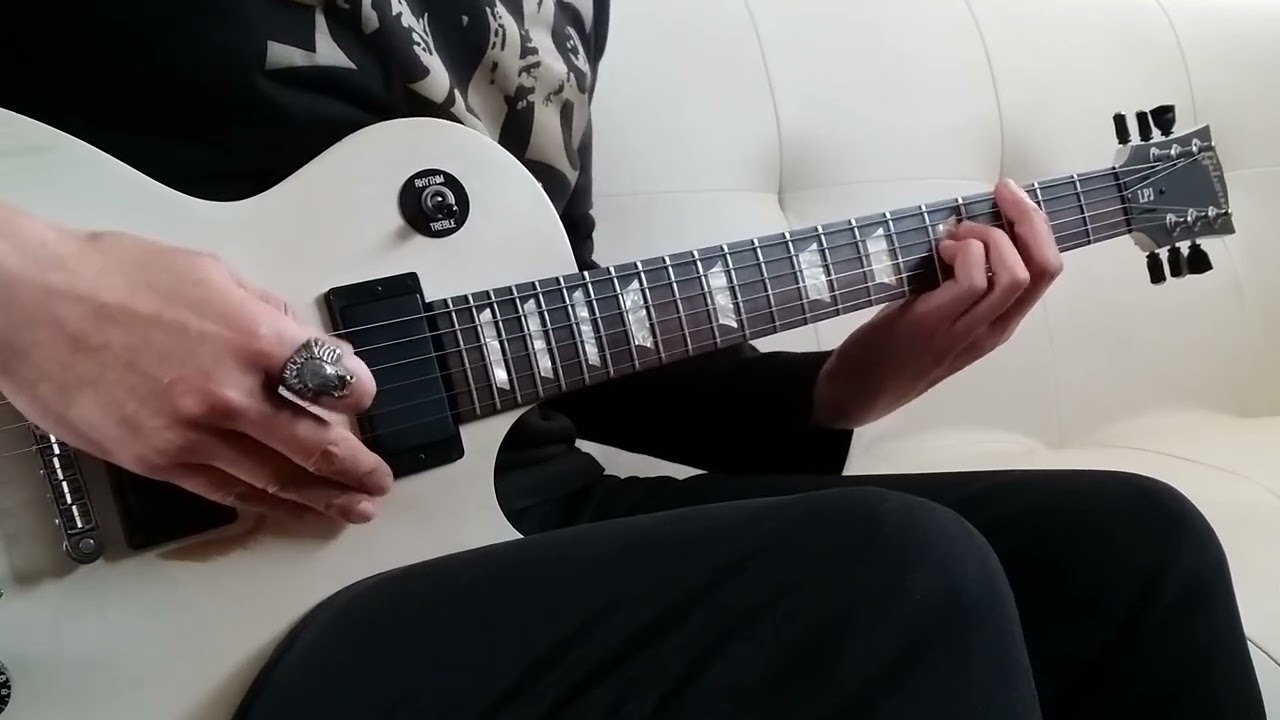 Guitar Cover: Whitesnake - Here I Go Again (Radio Mix, Dann Huff ver.)