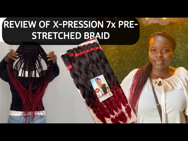 7× PRE-STRETCHED X-PRESSION BRAIDING HAIR Review ¦¦ PROS AND CONS of the  extension ¦¦ THE  DEB 