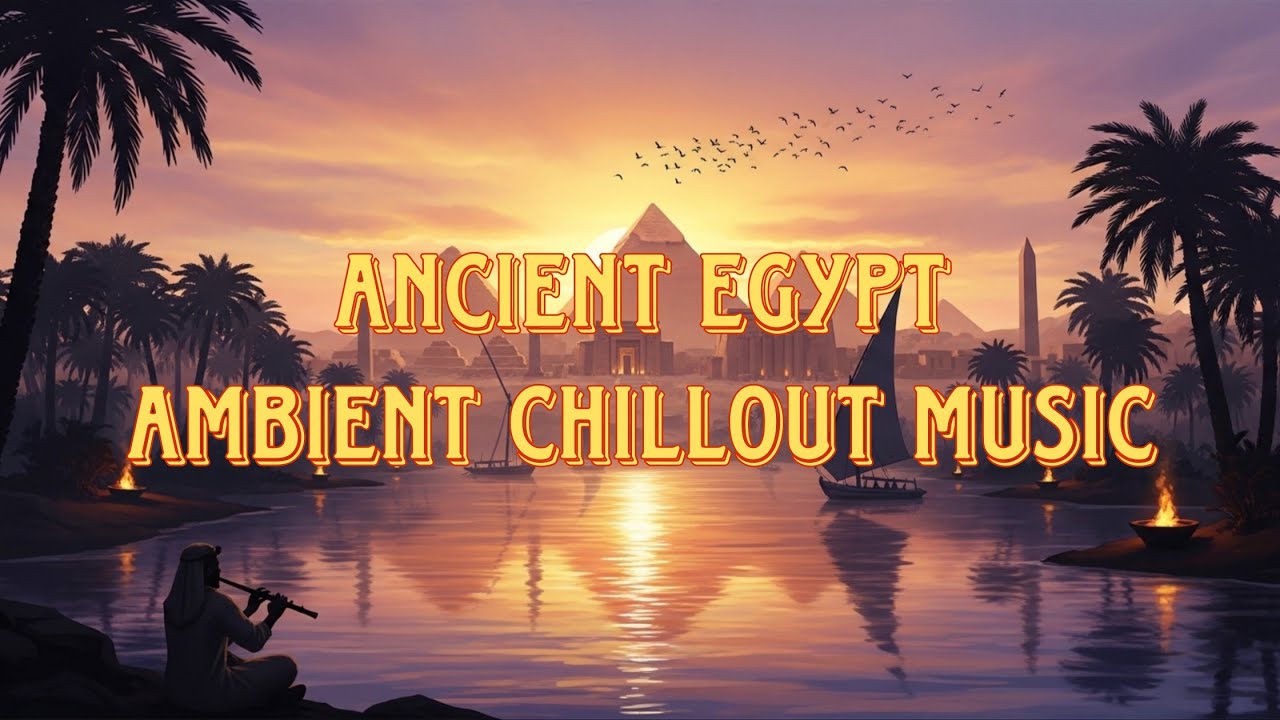 Mystic Sunset over Pyramids | Ancient Egyptian Ambient Music | PHARAOHERTZ 