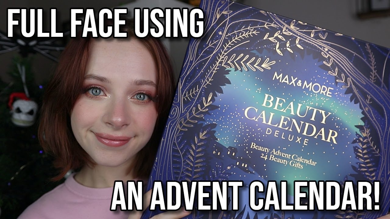 Full Face Using the Max & More Beauty Advent Calendar!