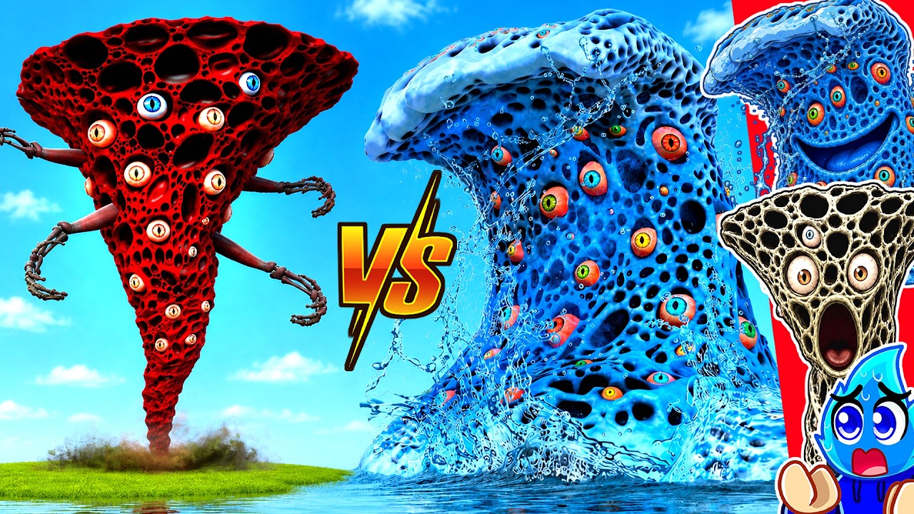 LIVING STORM VS LIVING TSUNAMI IN GMOD..?!
