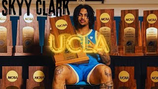 UCLA combo guard Skyy Clark getting after it in the ACC