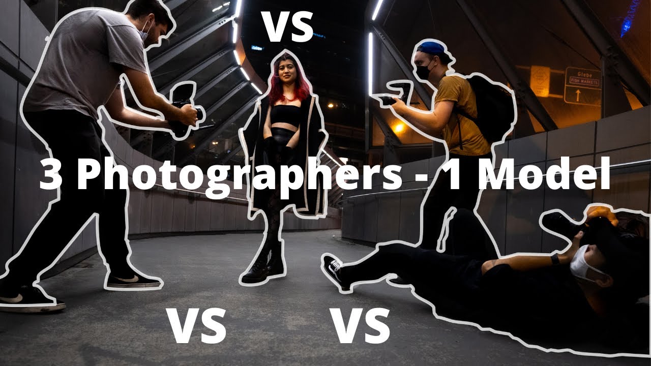 3 Photographers and 1 Model - A Great Combo | 3 Photographers - 1 Model - 3 Locations Portrait Shoot